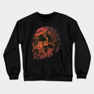 Creepy Skull Crewneck Sweatshirt